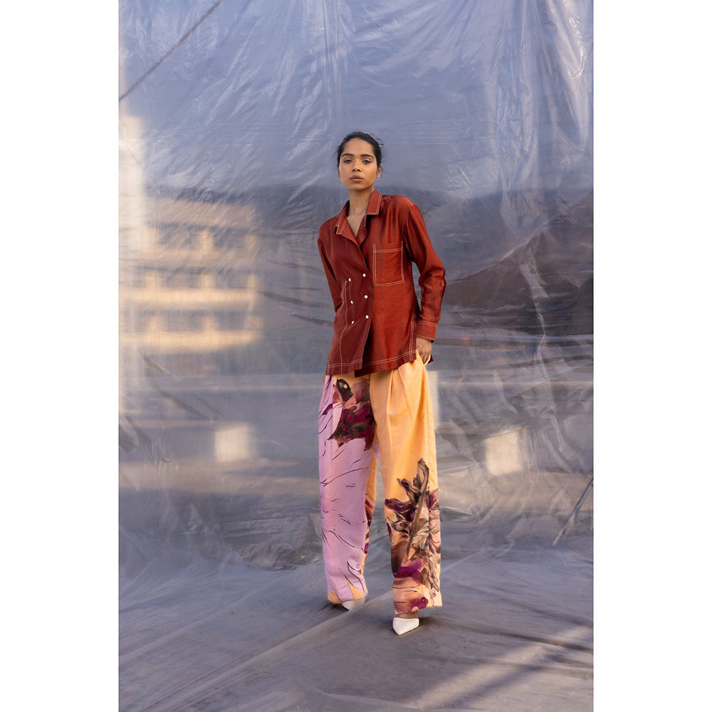 BENNCH Dahlia Peach Pant