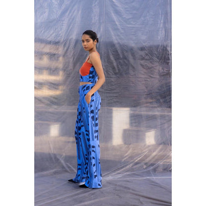 BENNCH Candy Scribble Crop Top & Pant (Set of 2)