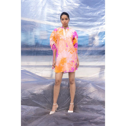 BENNCH Dahlia Sorbet Mini Dress