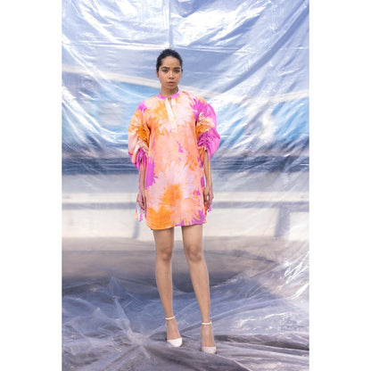 BENNCH Dahlia Sorbet Mini Dress