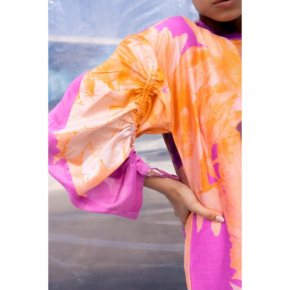 BENNCH Dahlia Sorbet Mini Dress