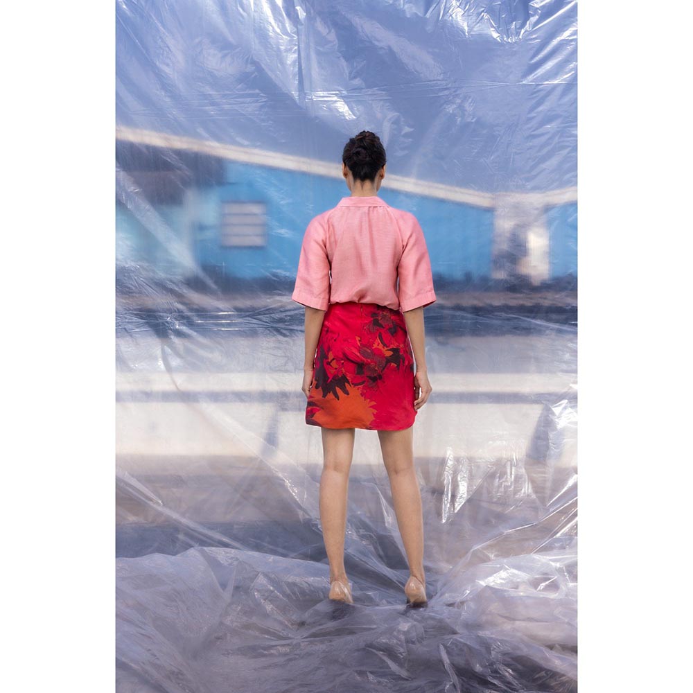 BENNCH Peach Street Shirt & Skirt (Set of 2)