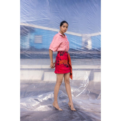 BENNCH Peach Street Shirt & Skirt (Set of 2)