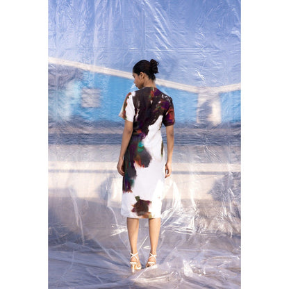 BENNCH Rain Draped Midi Dress