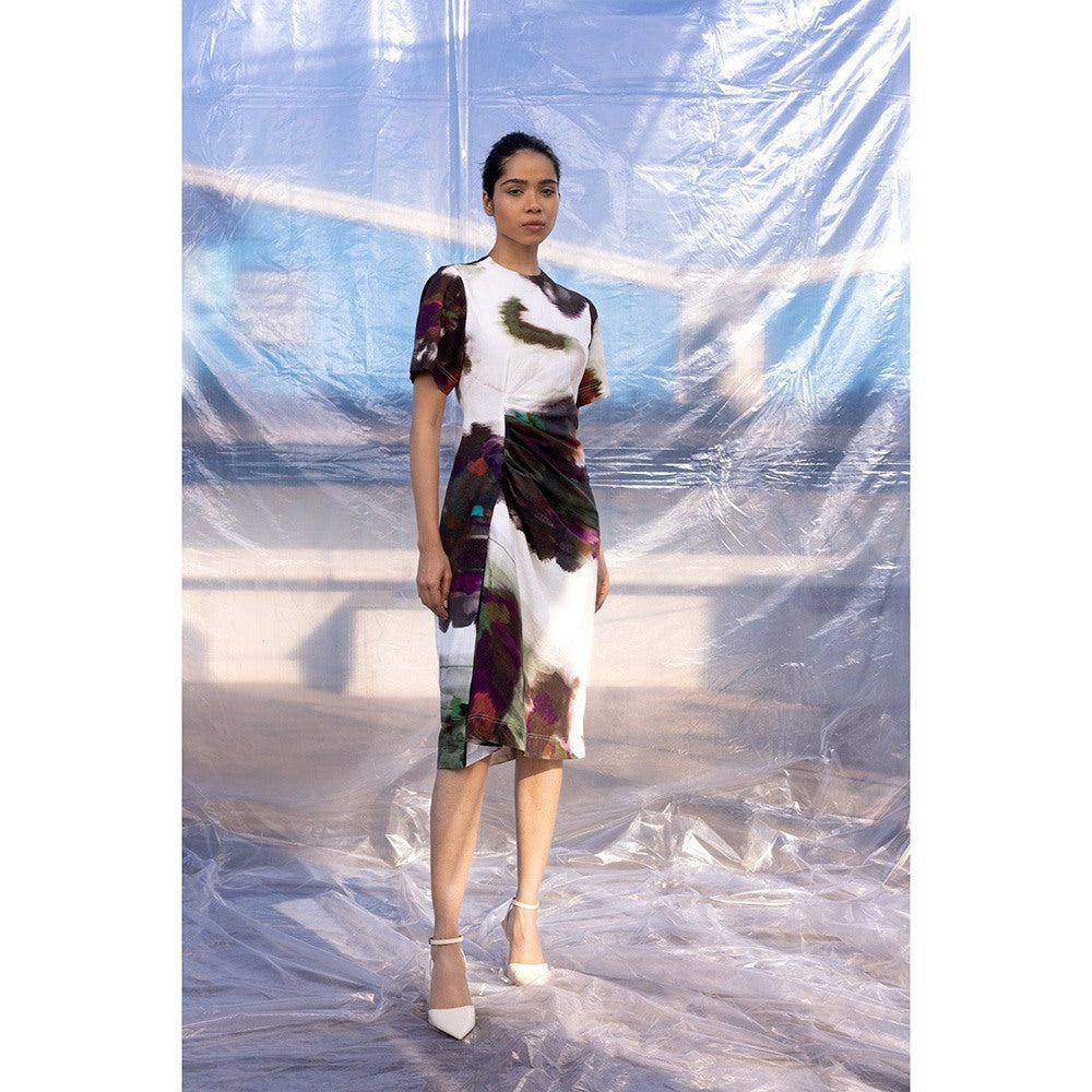 BENNCH Rain Draped Midi Dress