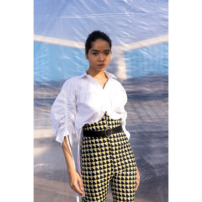 BENNCH White String Top