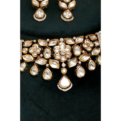 Beryachi Vasudha Jadau Necklace and Earrings