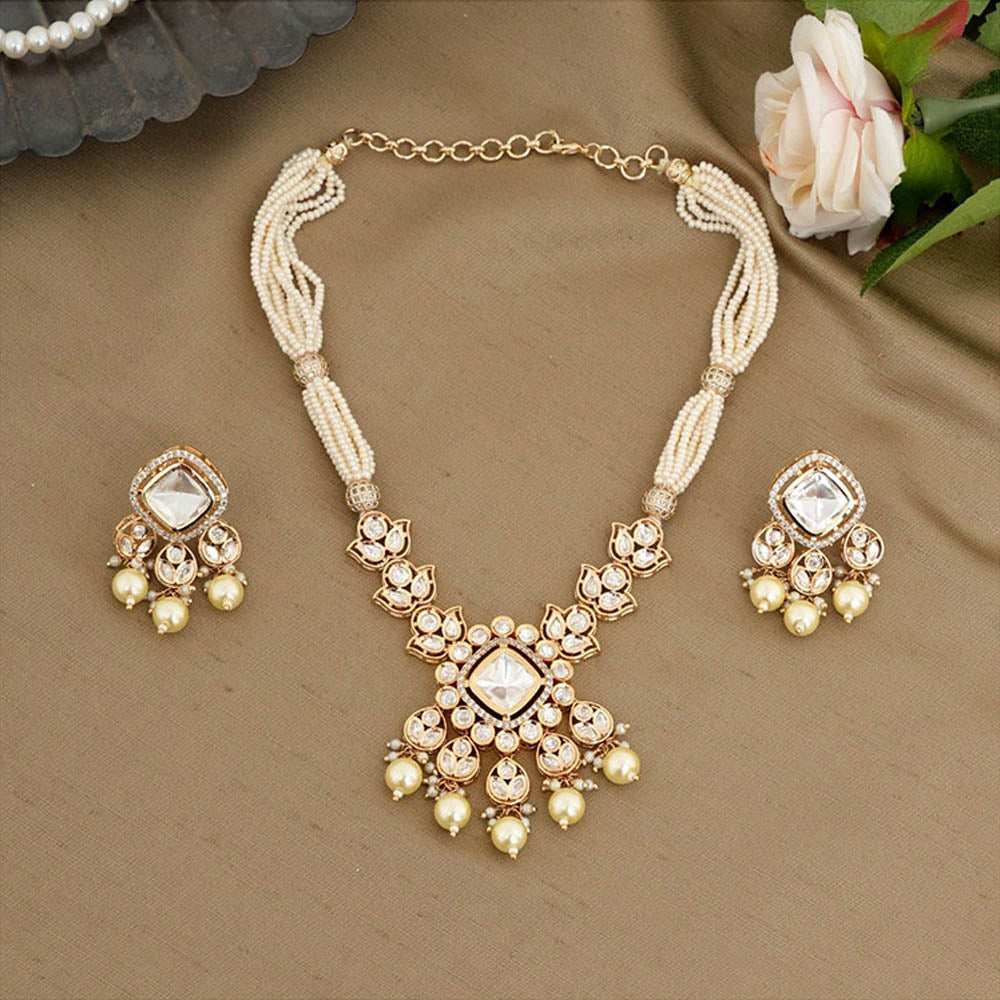Beryachi Ira Pearls Necklace and Earrings