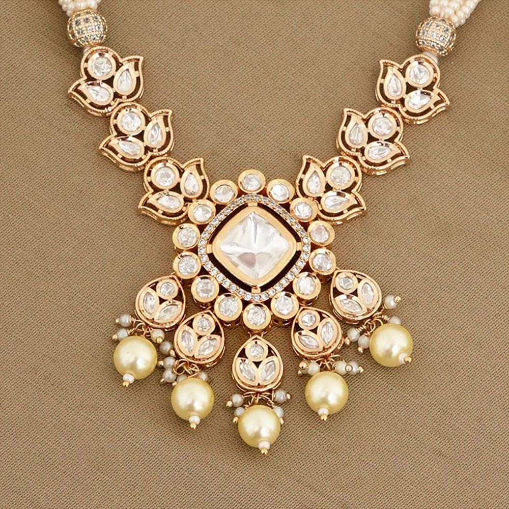 Beryachi Ira Pearls Necklace and Earrings