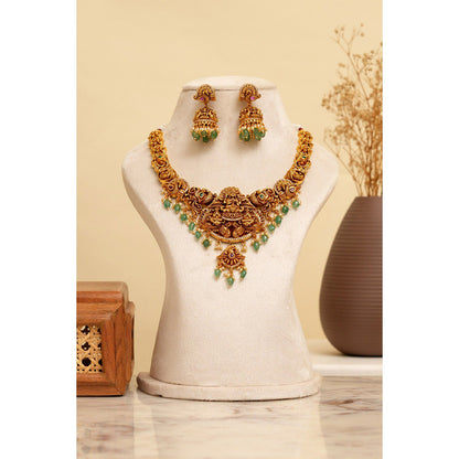 Beryachi Janaki Temple Necklace and Earrings