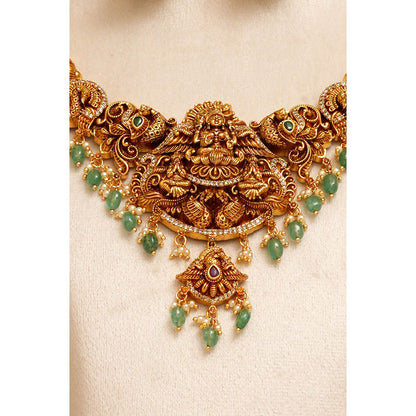 Beryachi Janaki Temple Necklace and Earrings