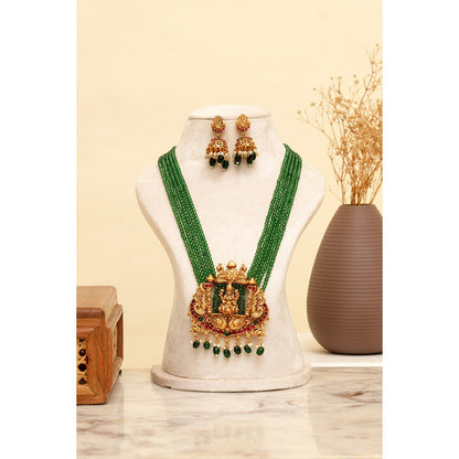 Beryachi Kamakshi Temple Necklace and Earrings