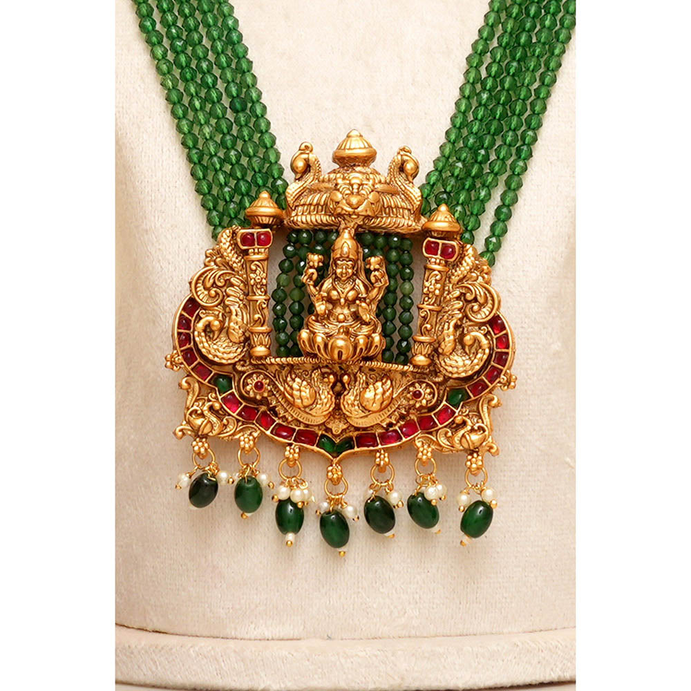 Beryachi Kamakshi Temple Necklace and Earrings