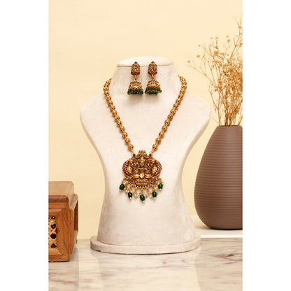Beryachi Deivam Temple Necklace and Earrings