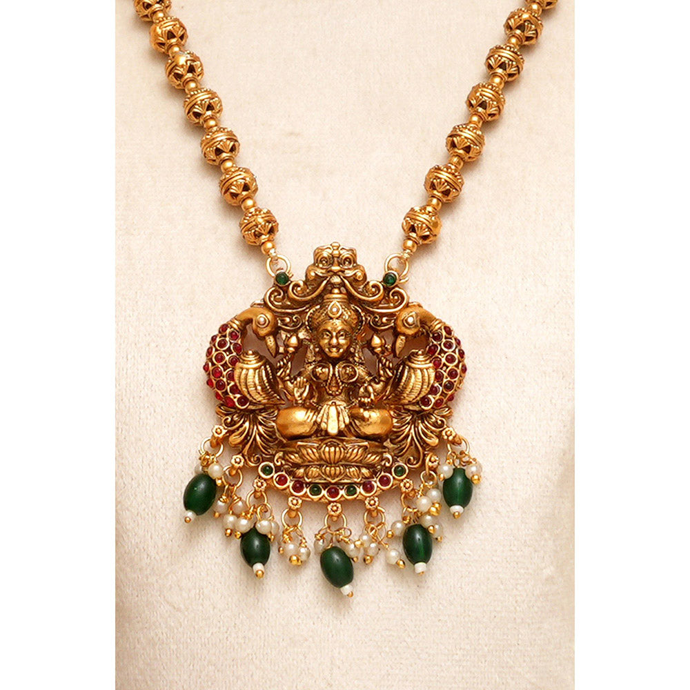 Beryachi Deivam Temple Necklace and Earrings
