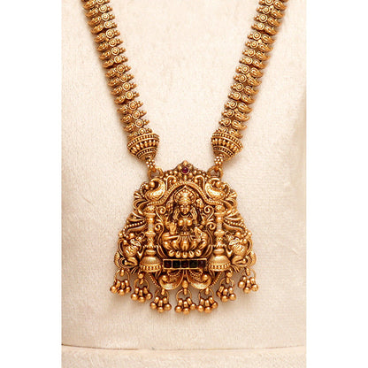 Beryachi Abharanam Temple Necklace and Earrings