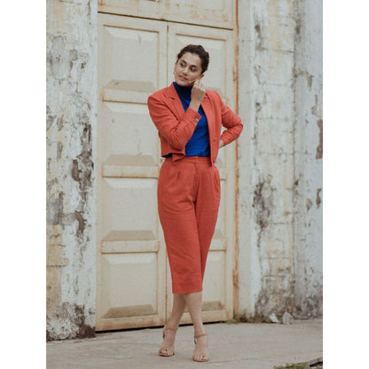 BETRUE Berry Blazer and Culottes (Set of 2)