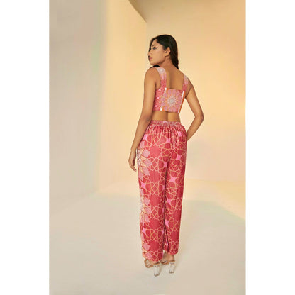 BETRUE Bukhara Velvet Jacket and Pants Set (Set of 2)