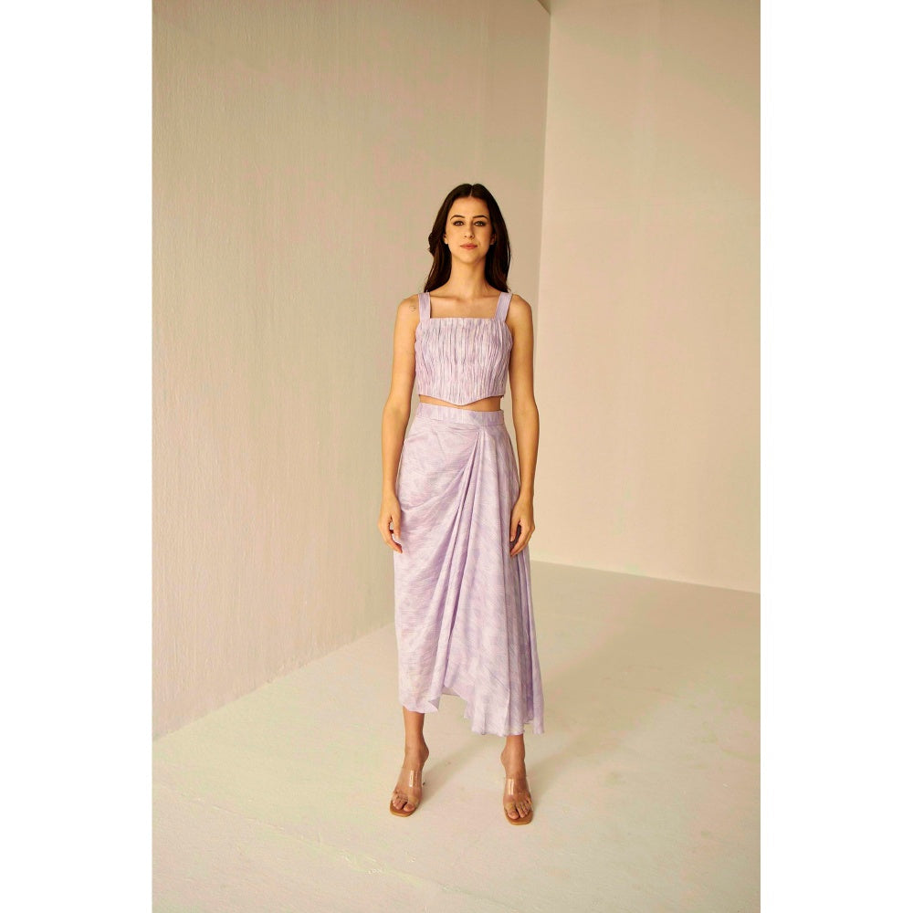 BETRUE Shibori Bustier and Skirt Set (Set of 2)