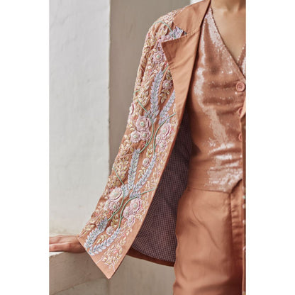 BETRUE Macchiato Sequins Waistcoat