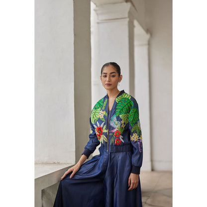 BETRUE Denim Buda Embroidered Jacket