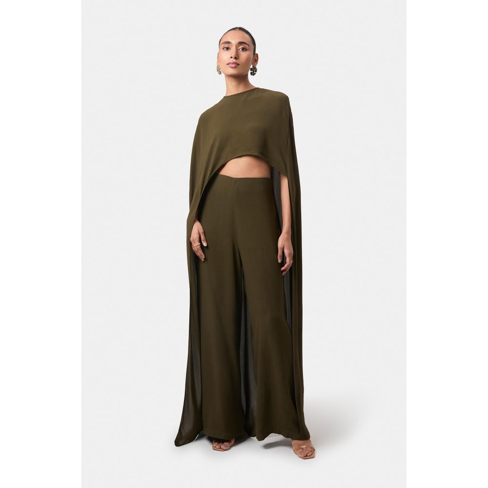 BEYOND Alaia Tailored Pant - Olive
