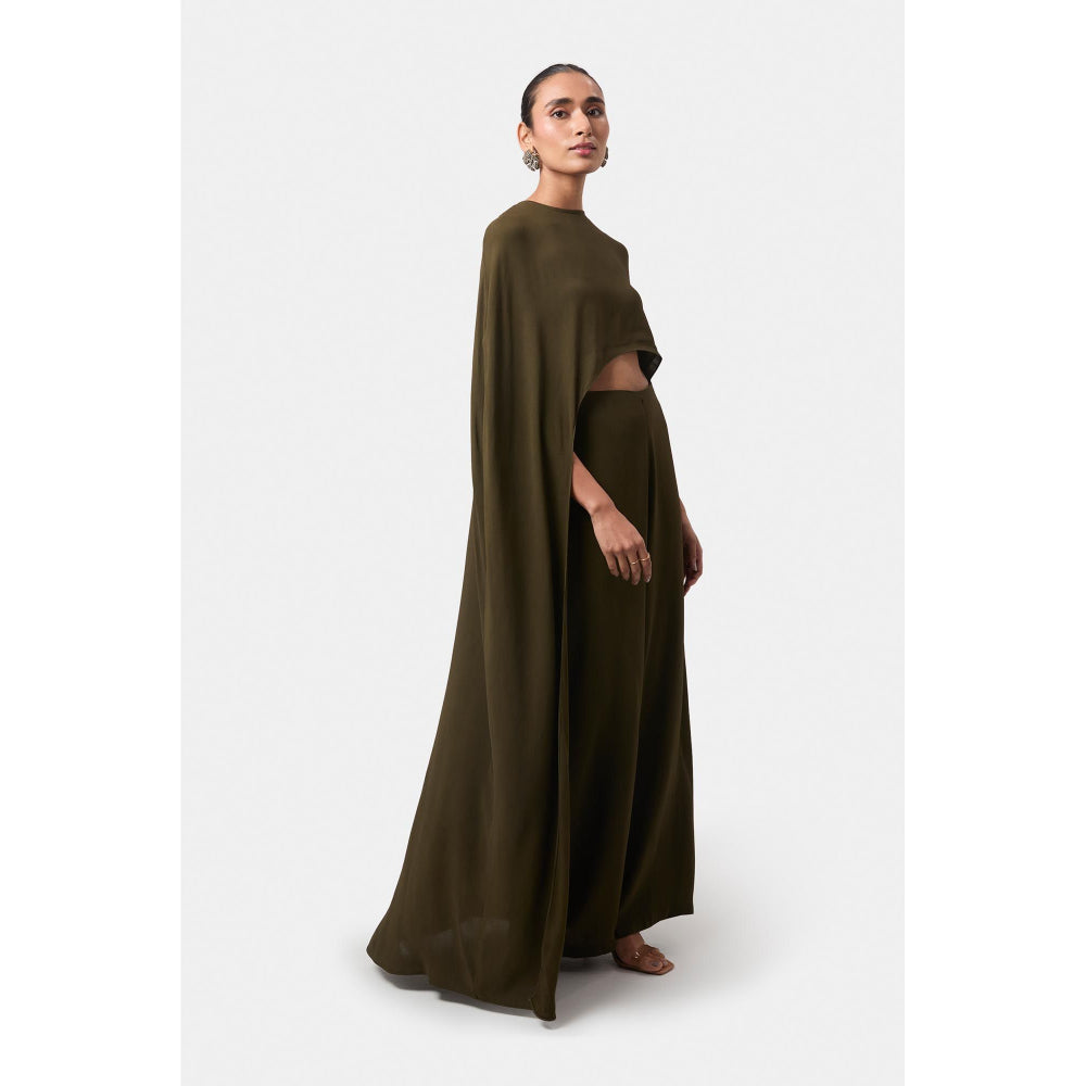 BEYOND Alaia Tailored Pant - Olive