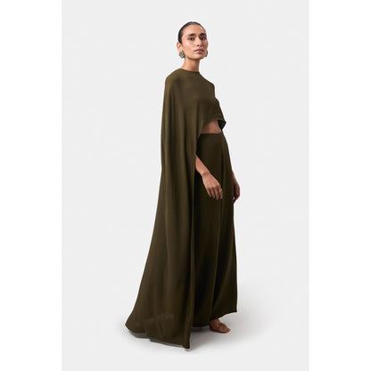 BEYOND Alaia Tailored Pant - Olive