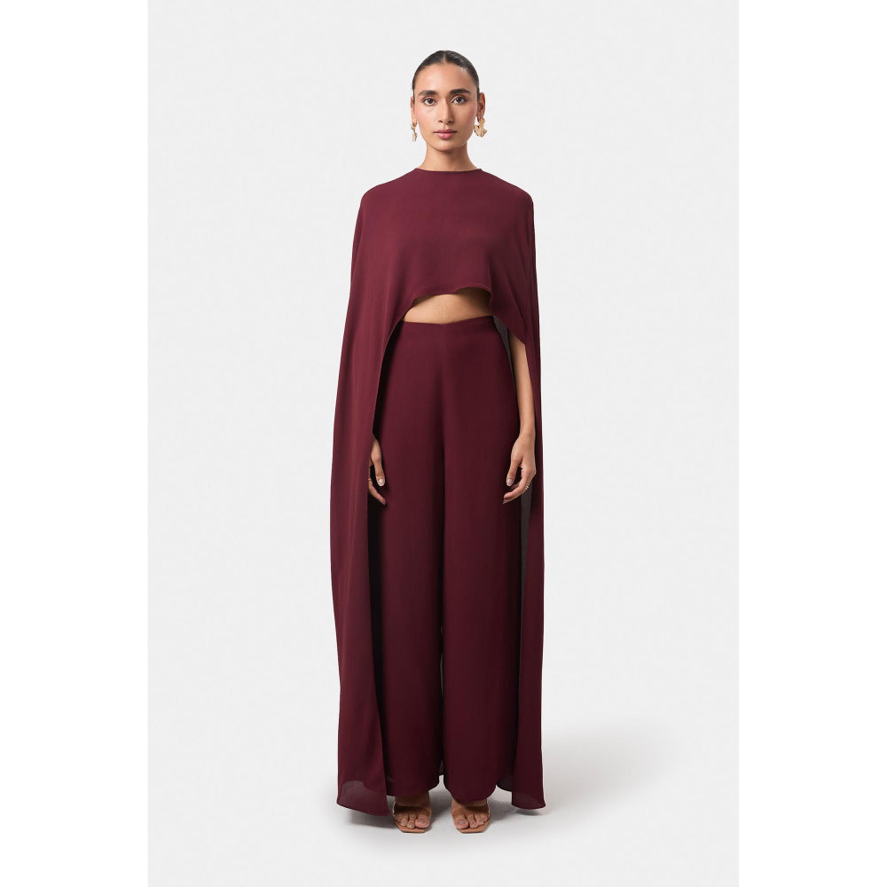 BEYOND Alaia Tailored Pant - Wine