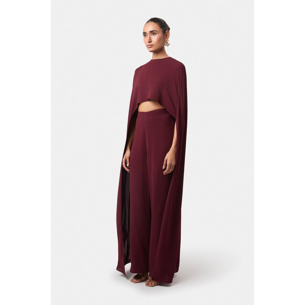 BEYOND Alaia Tailored Pant - Wine