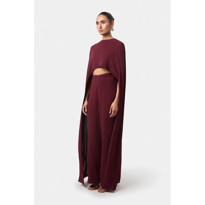 BEYOND Alaia Tailored Pant - Wine