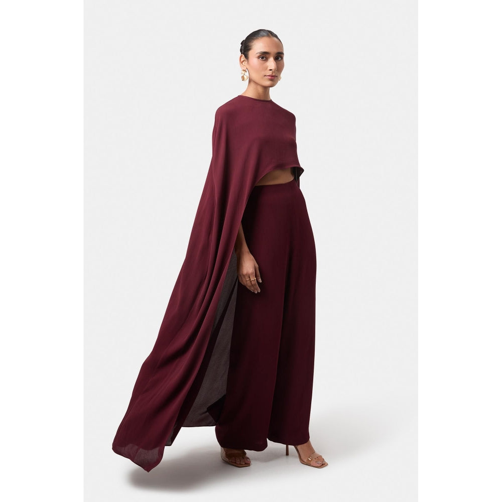 BEYOND Alaia Tailored Pant - Wine