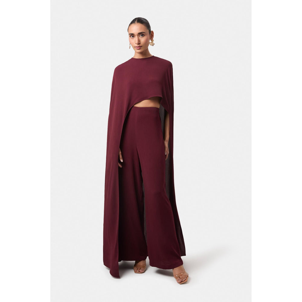 BEYOND Alaia Tailored Pant - Wine