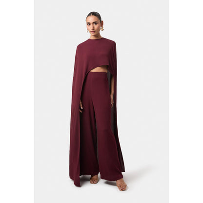 BEYOND Alaia Tailored Pant - Wine