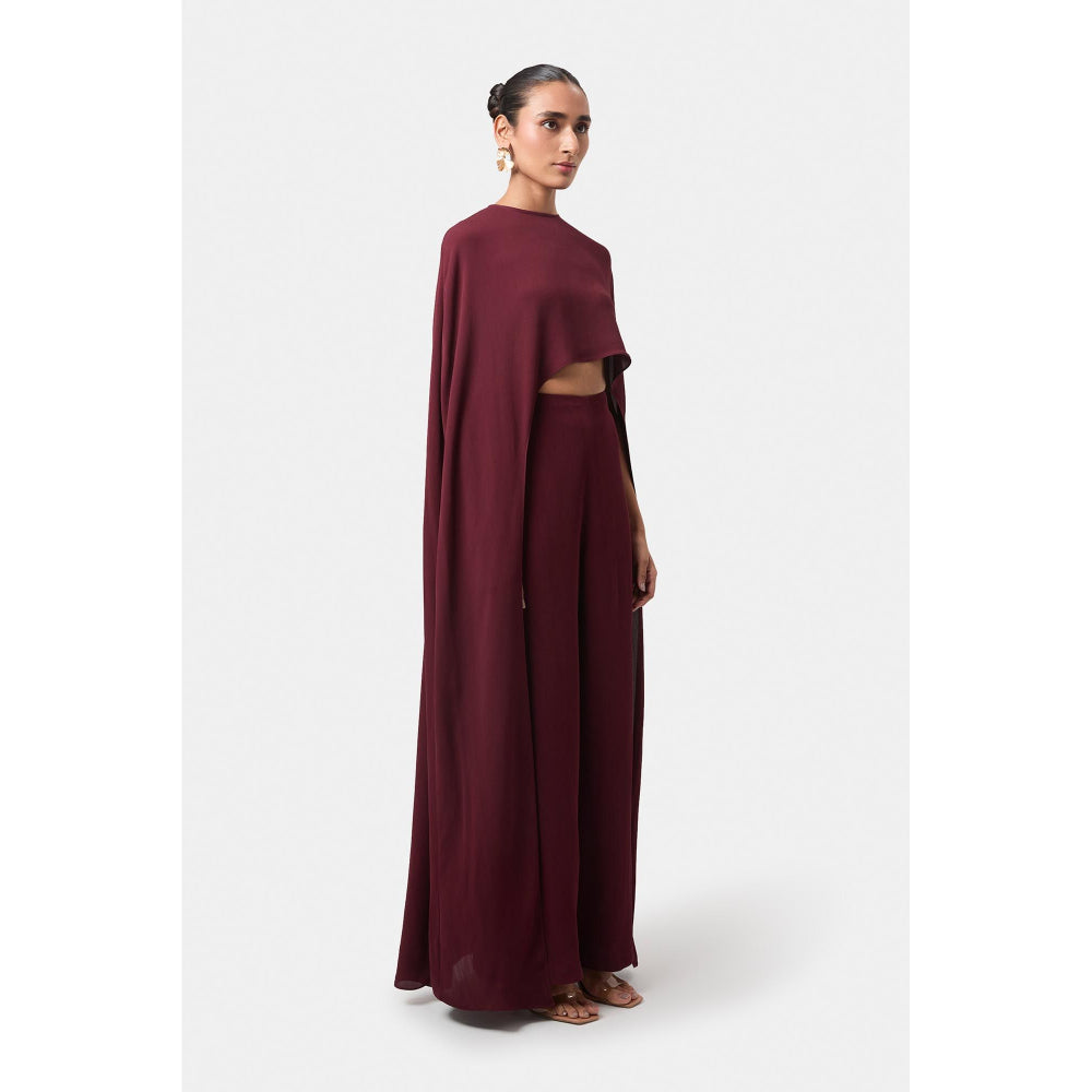 BEYOND Alaia Tailored Pant - Wine