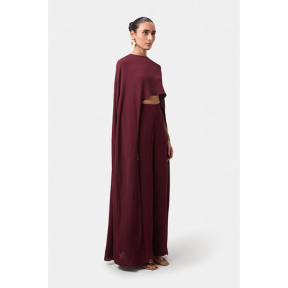 BEYOND Alaia Tailored Pant - Wine