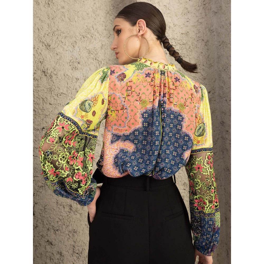 Bhanuni by Jyoti Multi-Colour Printed Top