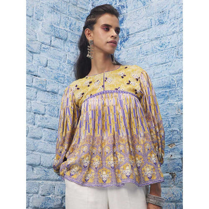 Bhanuni by Jyoti Multi-Colour Printed Top