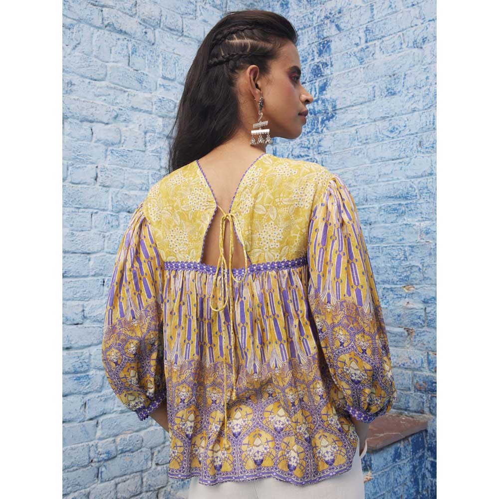 Bhanuni by Jyoti Multi-Colour Printed Top