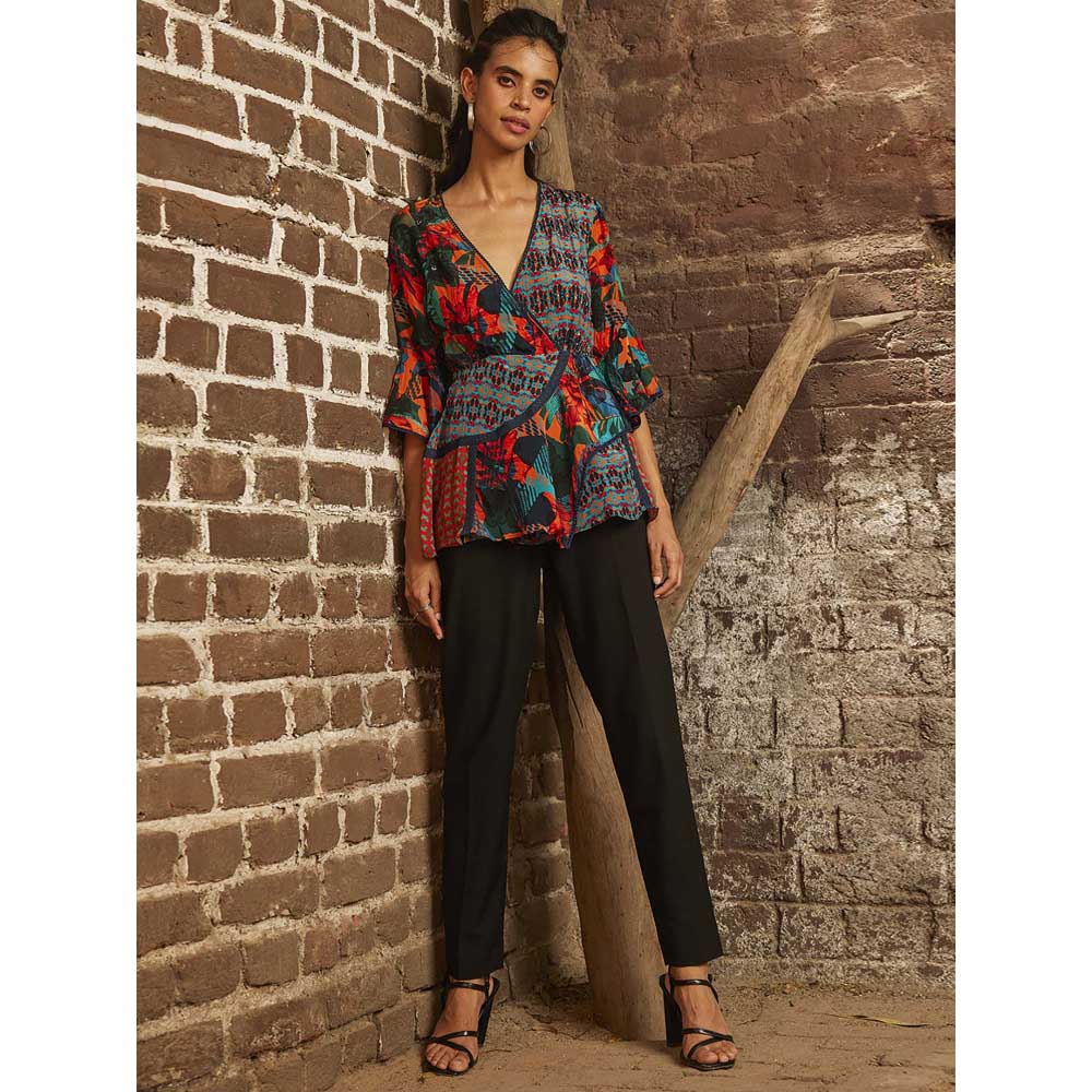 Bhanuni by Jyoti Scarlet Top