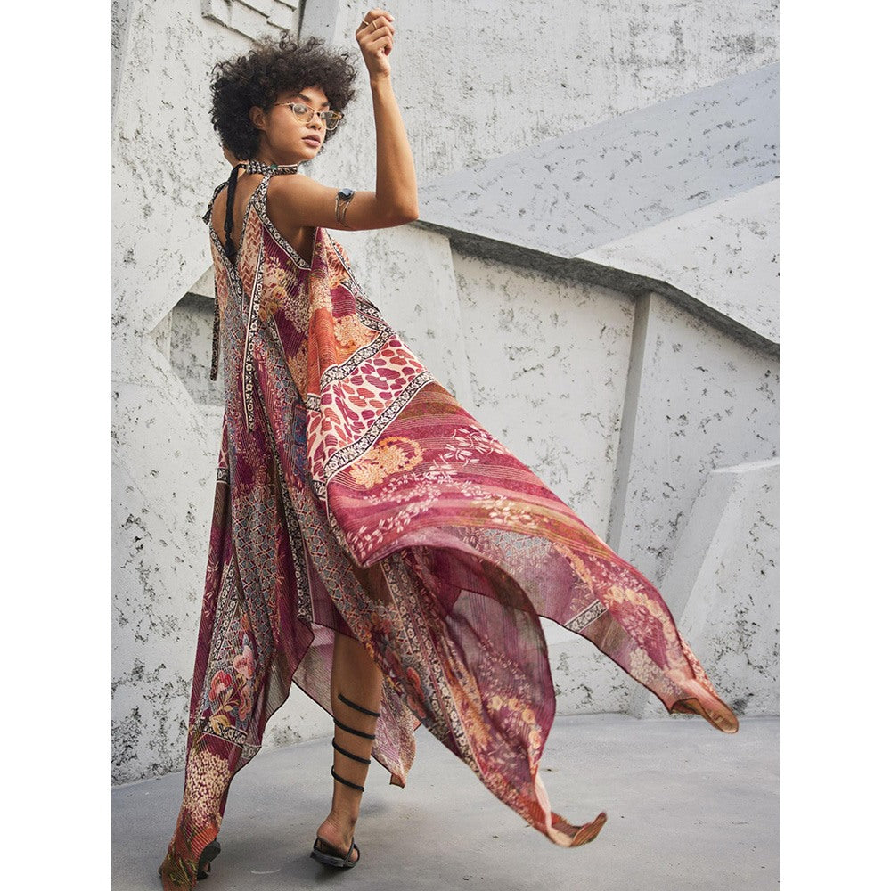 Bhanuni by Jyoti Rose Pink Maxi Dress