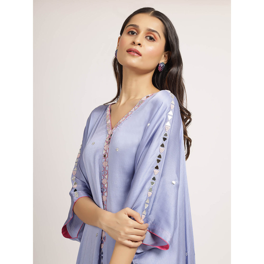 Bha-Sha Blue Gayatri Kaftan Dress
