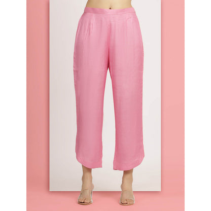 Bha-Sha Pink Rakhi Kurta With Pant