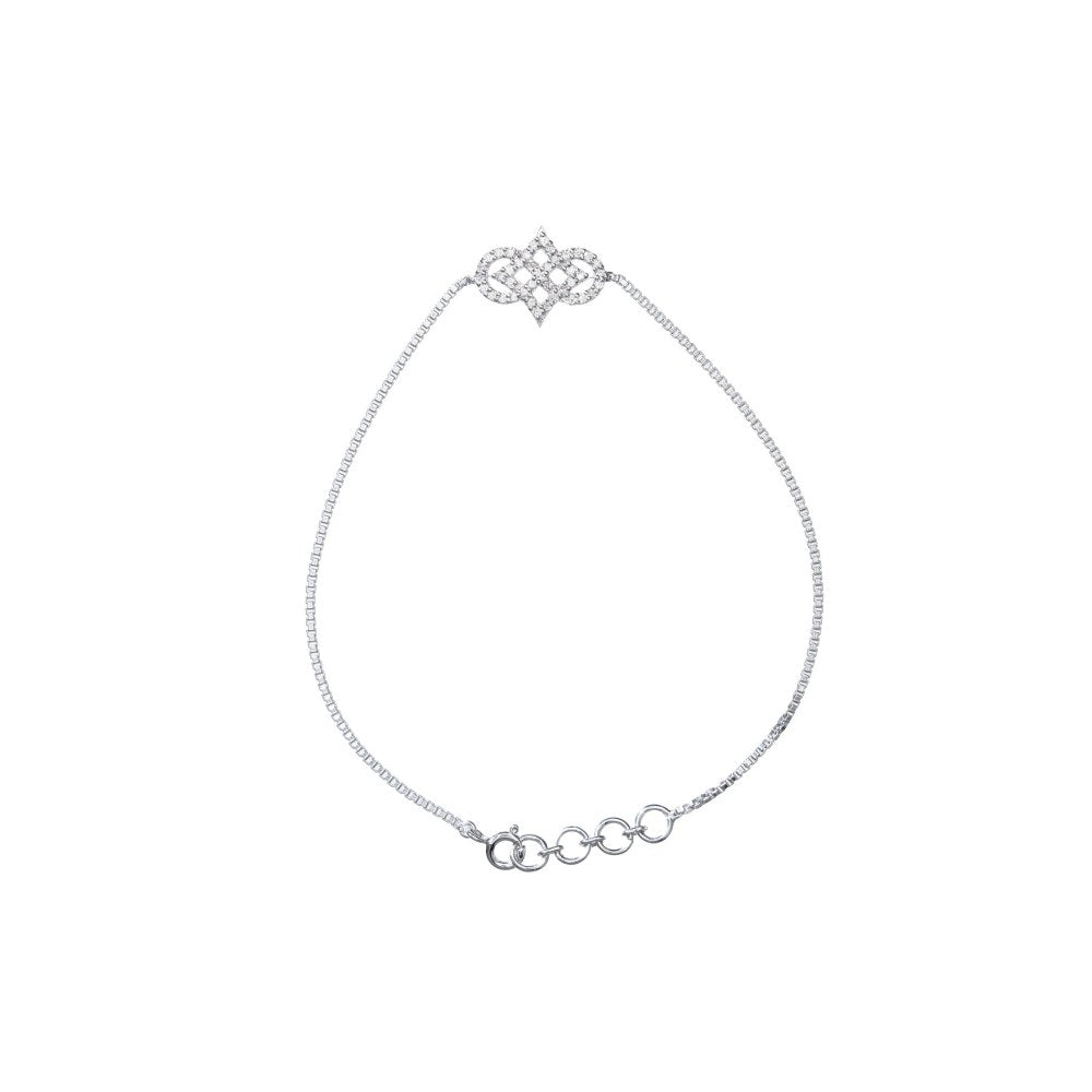 Bijou Co. Cohort Lab Grown Diamond Bracelet - White