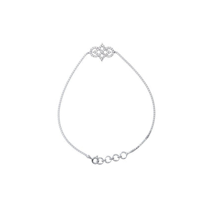 Bijou Co. Cohort Lab Grown Diamond Bracelet - White