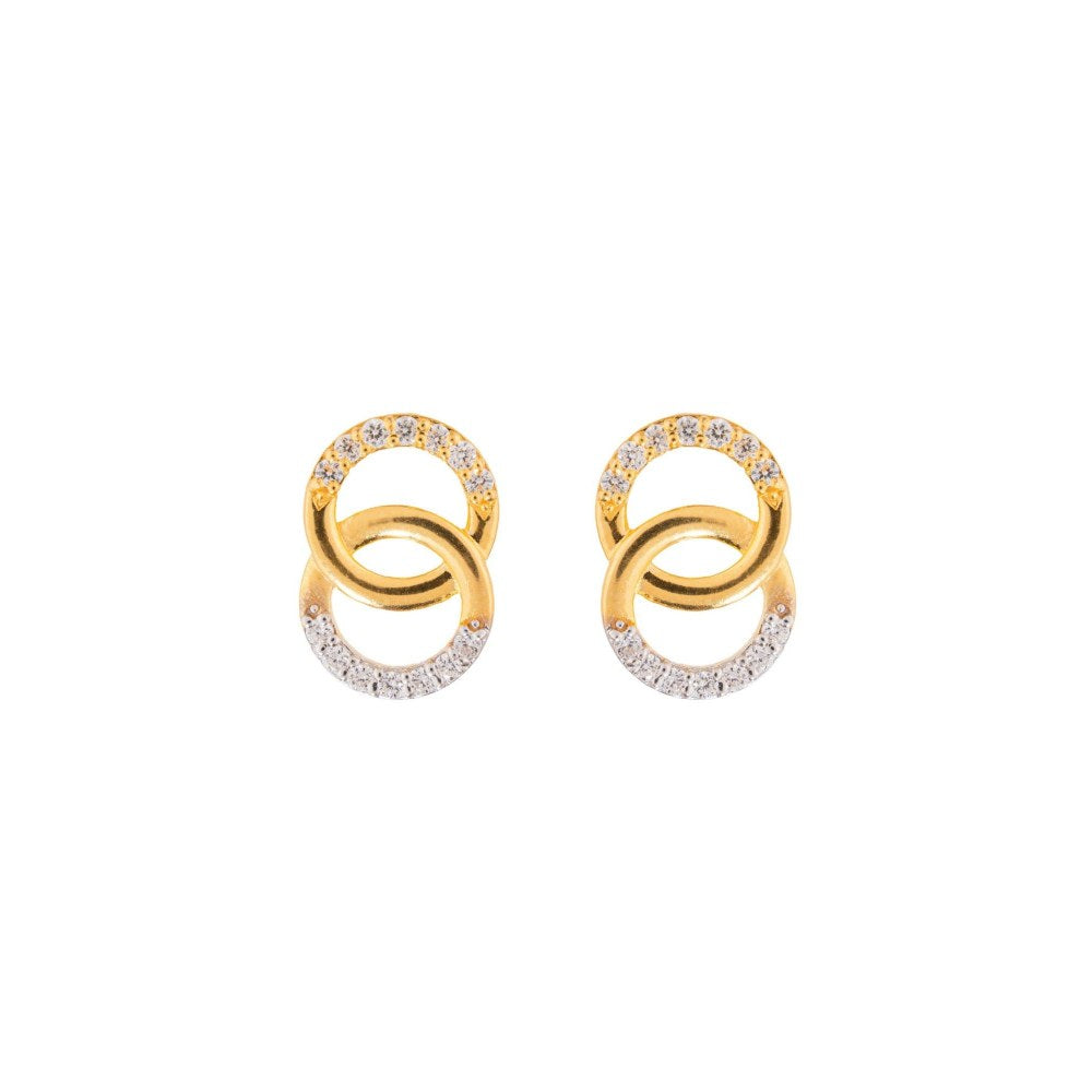 Bijou Co. Unity Lab Grown Diamond Studs - White
