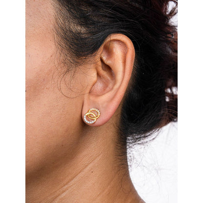 Bijou Co. Unity Lab Grown Diamond Studs - White