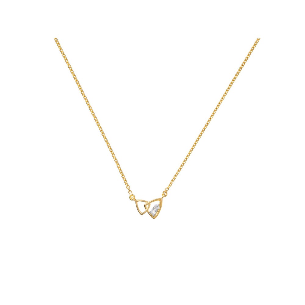Bijou Co. Harmony Lab Grown Diamond Necklace - White