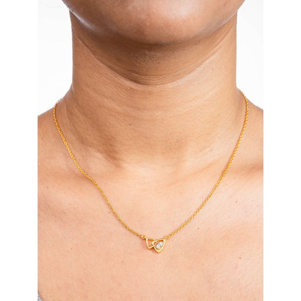 Bijou Co. Harmony Lab Grown Diamond Necklace - White