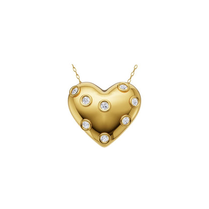 Bijou Co. Cordelia Lab Grown Diamond Pendant - White